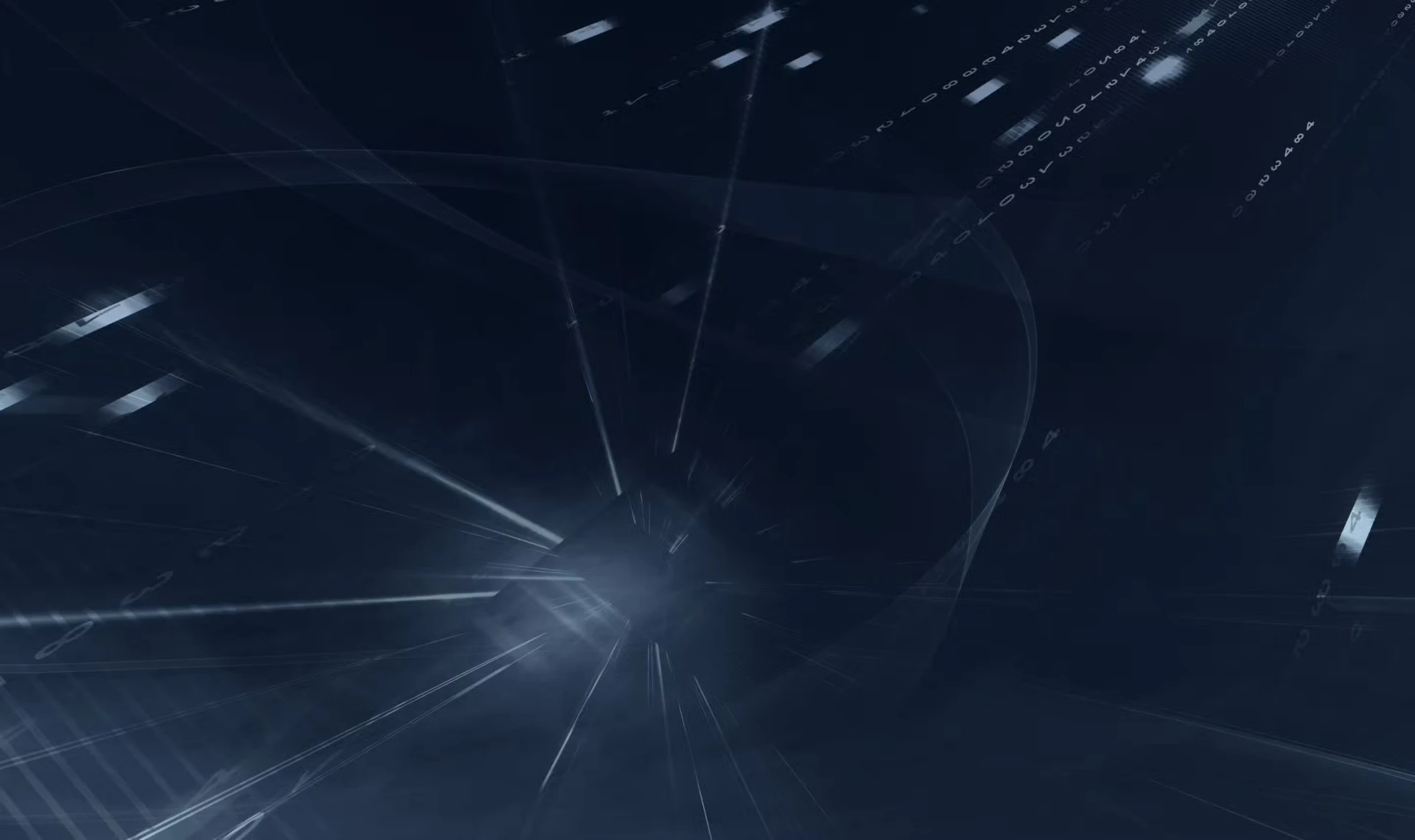 Electric digital infrastructure converging in a dark network